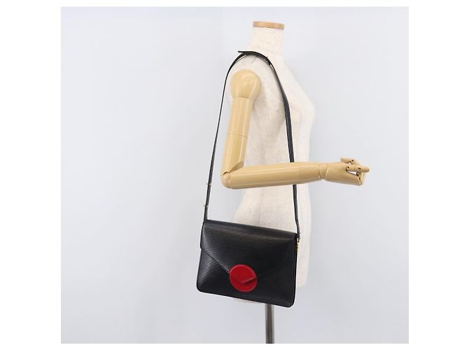 LOUIS VUITTON Epi Osh Shoulder Bag Black Red M52444 LV - vista 26