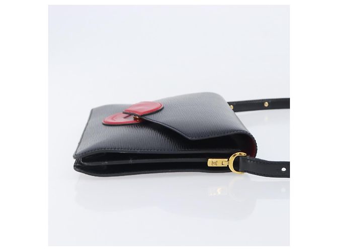 LOUIS VUITTON Epi Osh Shoulder Bag Black Red M52444 LV - vista 3
