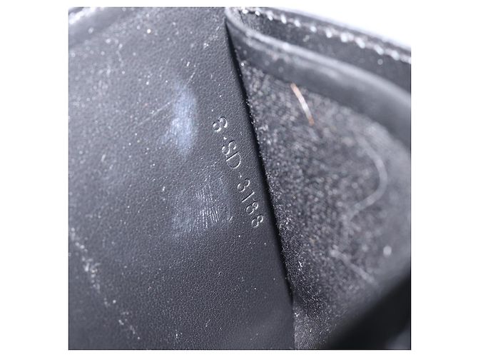 Céline CELINE Triomphe Long Wallet Leather Black Gold - vista 22