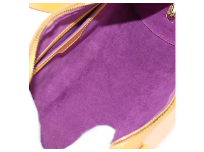 LOUIS VUITTON Epi Soufflot Hand Bag Yellow M52229 LV - vista 10