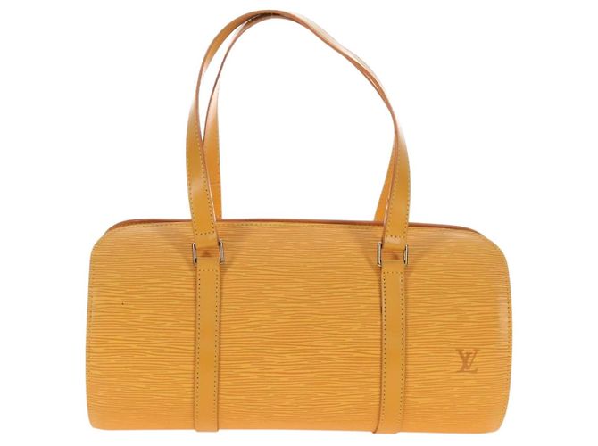 LOUIS VUITTON Epi Soufflot Hand Bag Yellow M52229 LV - vista 13