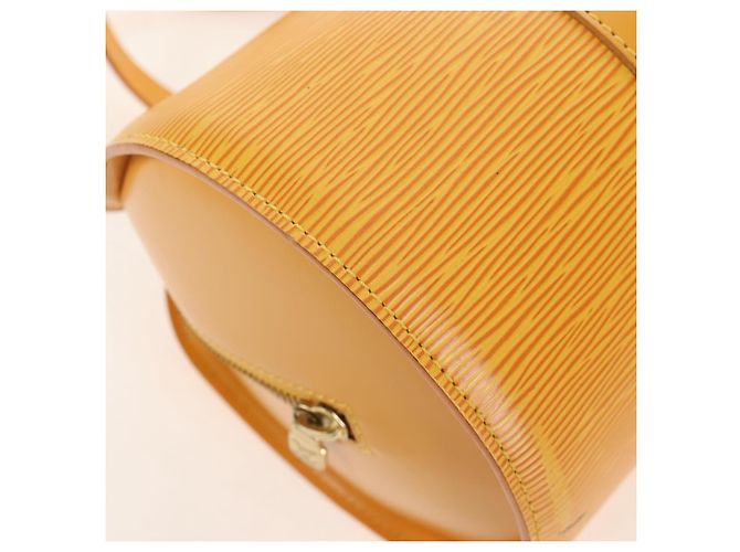 LOUIS VUITTON Epi Soufflot Hand Bag Yellow M52229 LV - vista 15