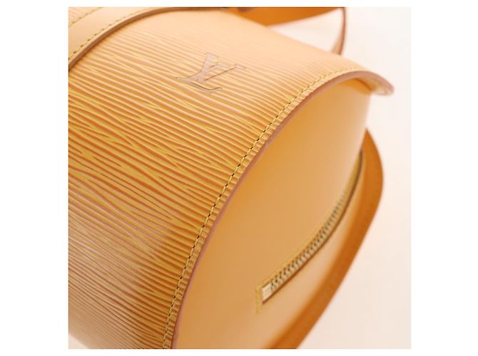 LOUIS VUITTON Epi Soufflot Hand Bag Yellow M52229 LV - vista 16