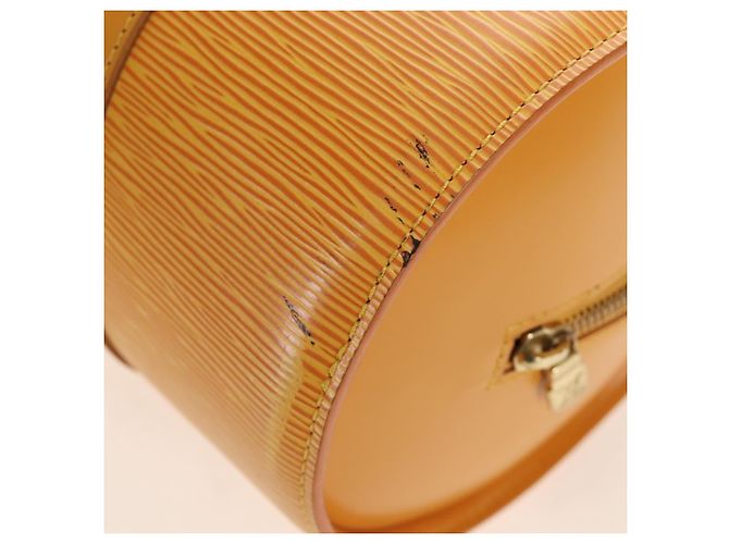 LOUIS VUITTON Epi Soufflot Hand Bag Yellow M52229 LV - vista 18