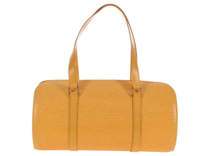 LOUIS VUITTON Epi Soufflot Hand Bag Yellow M52229 LV - vista 2
