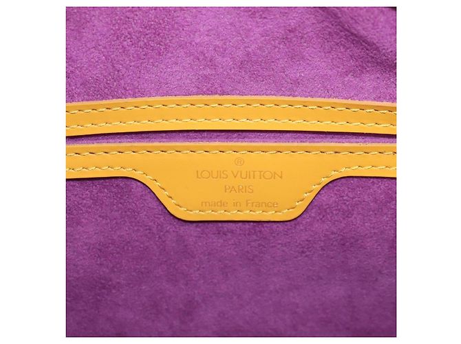 LOUIS VUITTON Epi Soufflot Hand Bag Yellow M52229 LV - vista 20