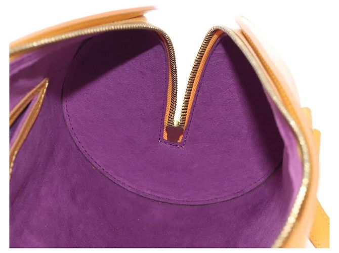 LOUIS VUITTON Epi Soufflot Hand Bag Yellow M52229 LV - vista 21
