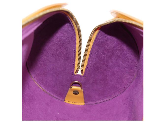 LOUIS VUITTON Epi Soufflot Hand Bag Yellow M52229 LV - vista 22