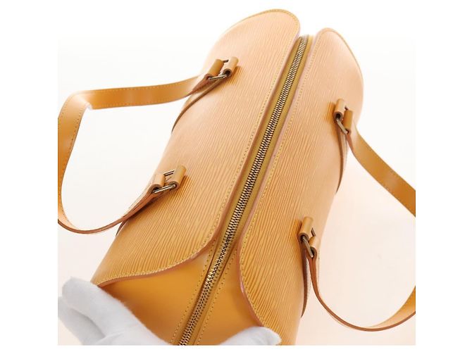 LOUIS VUITTON Epi Soufflot Hand Bag Yellow M52229 LV - vista 6
