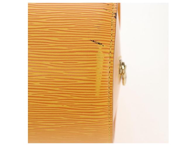 LOUIS VUITTON Epi Soufflot Hand Bag Yellow M52229 LV - vista 9