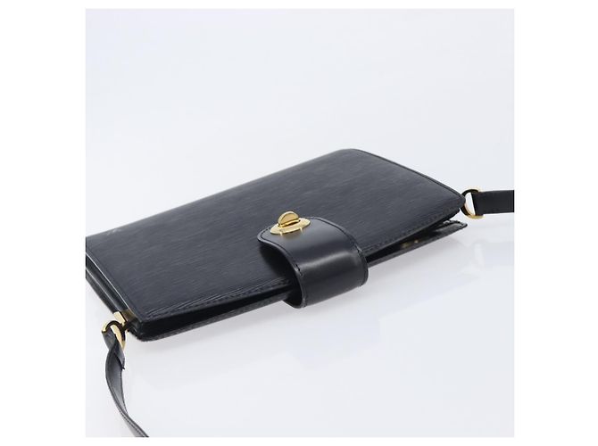 LOUIS VUITTON Epi Capuchin Shoulder Bag Black M52342 LV - vista 14