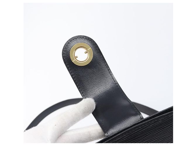 LOUIS VUITTON Epi Capuchin Shoulder Bag Black M52342 LV - vista 21