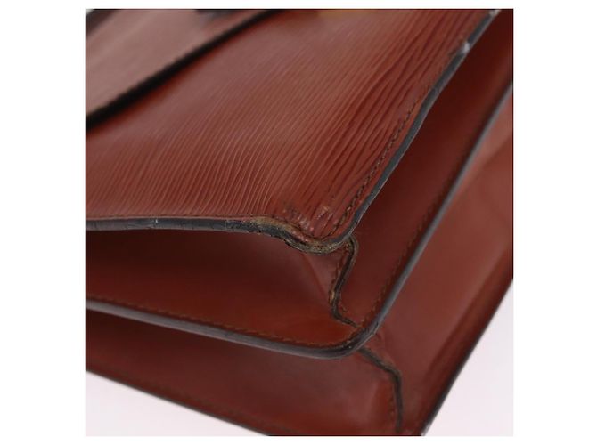 LOUIS VUITTON Epi Biface Hand Bag Brown M52323 LV - vista 10