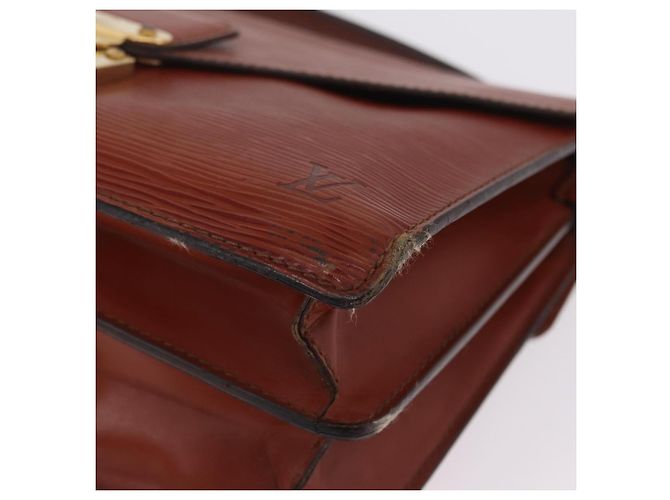 LOUIS VUITTON Epi Biface Hand Bag Brown M52323 LV - vista 11
