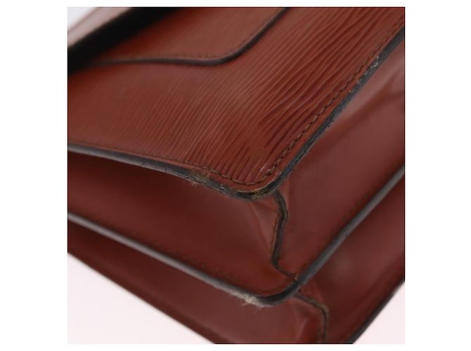 LOUIS VUITTON Epi Biface Hand Bag Brown M52323 LV - vista 12