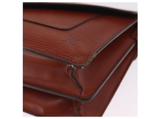 LOUIS VUITTON Epi Biface Hand Bag Brown M52323 LV - vista 13