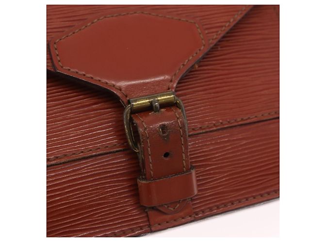 LOUIS VUITTON Epi Biface Hand Bag Brown M52323 LV - vista 14