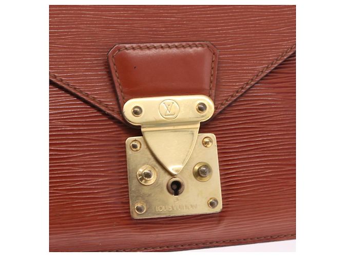 LOUIS VUITTON Epi Biface Hand Bag Brown M52323 LV - vista 16