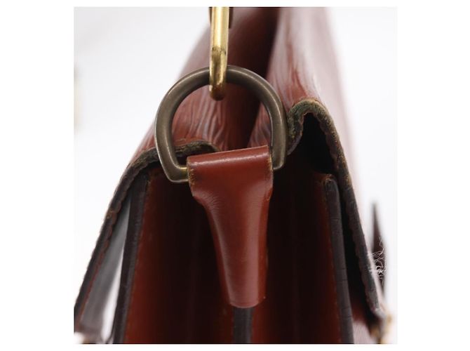 LOUIS VUITTON Epi Biface Hand Bag Brown M52323 LV - vista 18