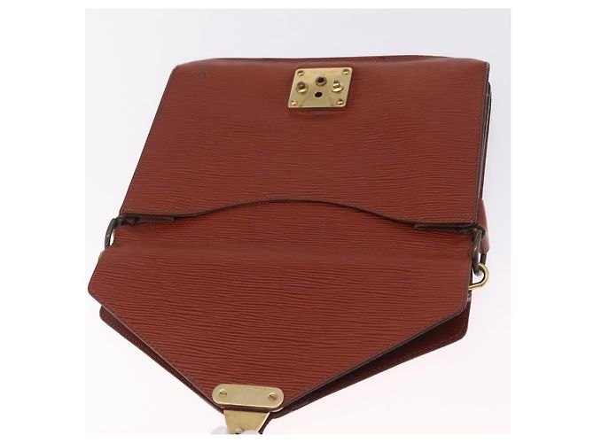 LOUIS VUITTON Epi Biface Hand Bag Brown M52323 LV - vista 19
