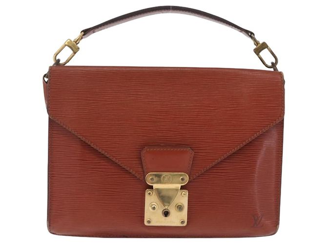LOUIS VUITTON Epi Biface Hand Bag Brown M52323 LV - vista 2