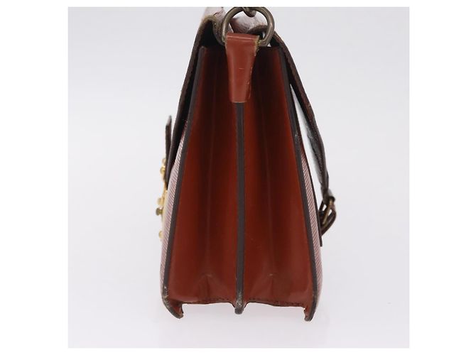 LOUIS VUITTON Epi Biface Hand Bag Brown M52323 LV - vista 4