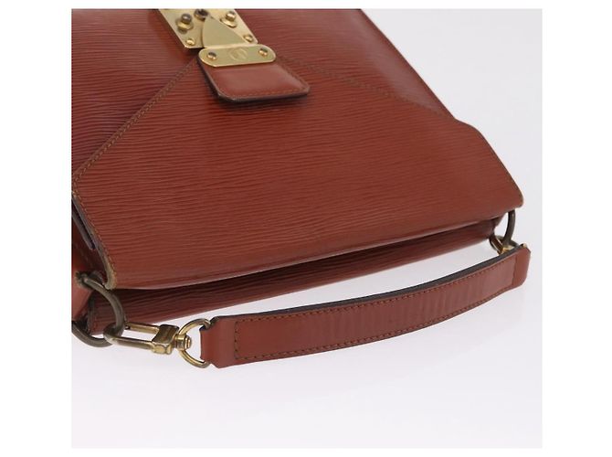 LOUIS VUITTON Epi Biface Hand Bag Brown M52323 LV - vista 6