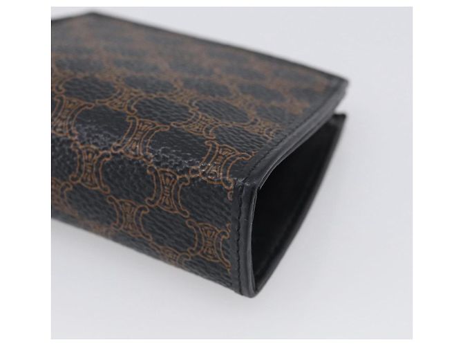 Céline CELINE Macadam Canvas Coin Purse Black Gold - view 10