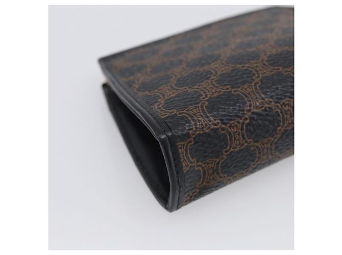 Céline CELINE Macadam Canvas Coin Purse Black Gold - view 11