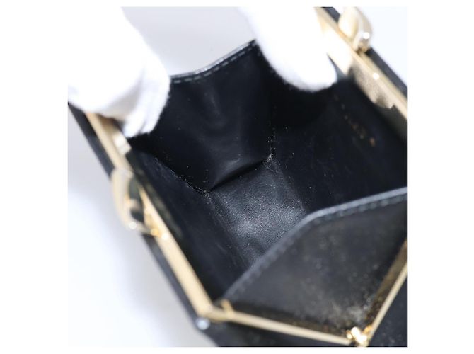 Céline CELINE Macadam Canvas Coin Purse Black Gold - view 16