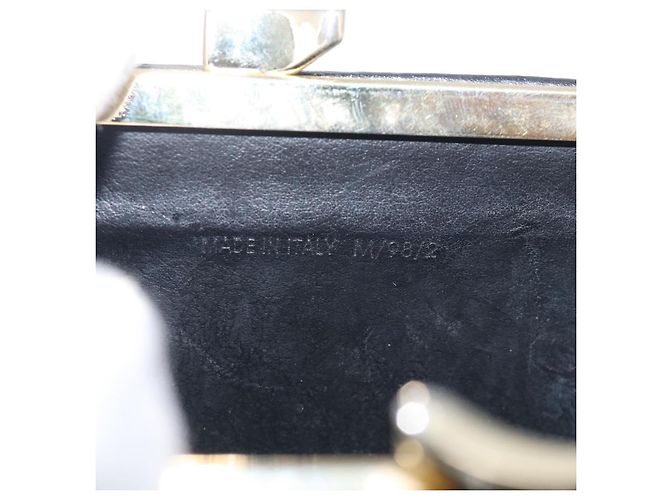 Céline CELINE Macadam Canvas Coin Purse Black Gold - view 17
