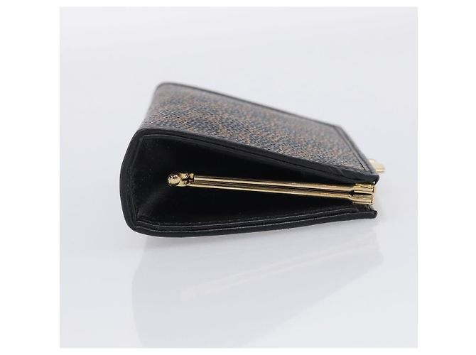 Céline CELINE Macadam Canvas Coin Purse Black Gold - view 5
