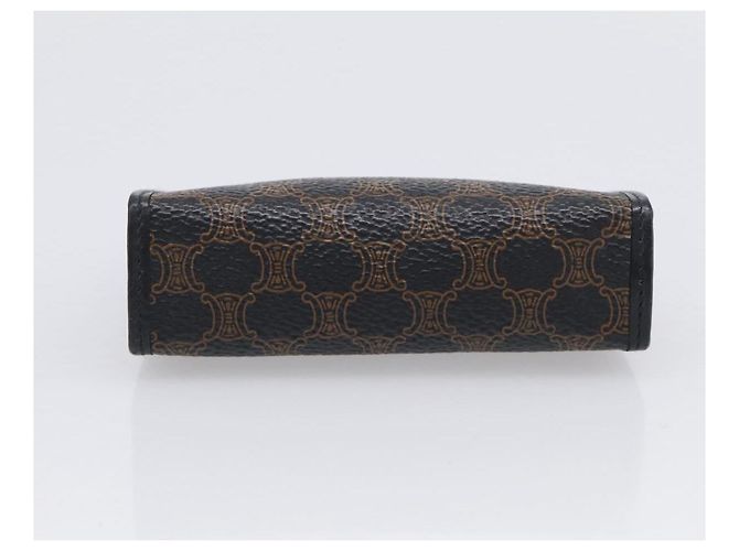 Céline CELINE Macadam Canvas Coin Purse Black Gold - view 7