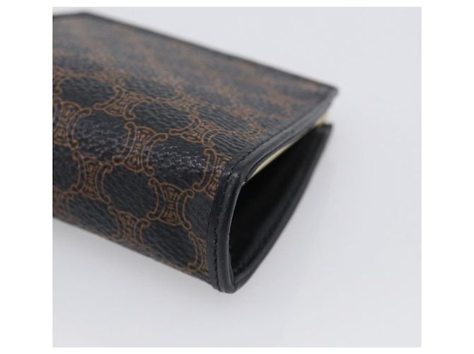 Céline CELINE Macadam Canvas Coin Purse Black Gold - view 8