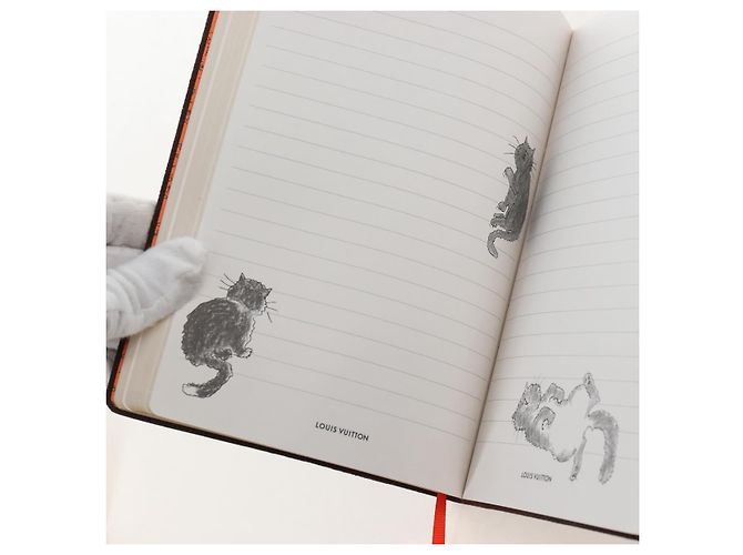 LOUIS VUITTON Catgram Notizbuch Kai Eclamance GI0358 LV - Ansicht 24
