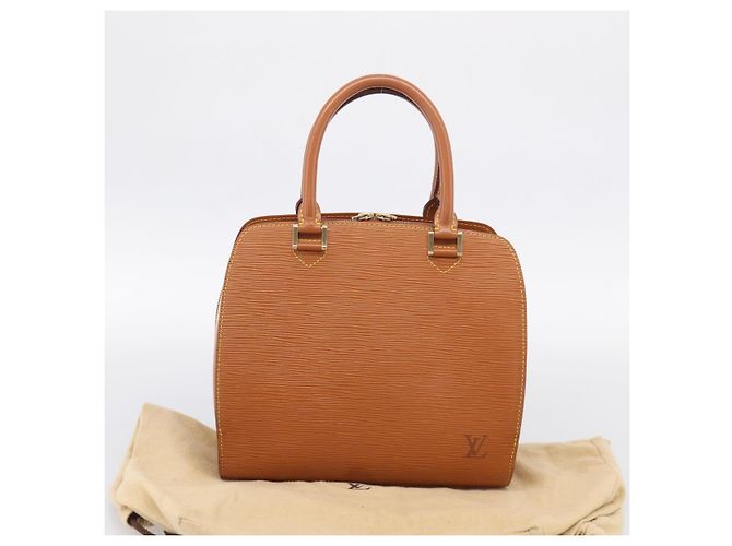 LOUIS VUITTON Epi Pont Neuf Hand Bag Zipangu Gold M52058 LV - vista 12
