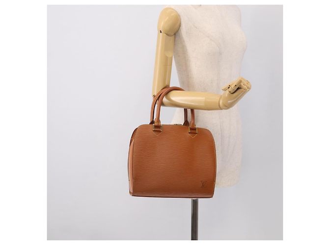 LOUIS VUITTON Epi Pont Neuf Hand Bag Zipangu Gold M52058 LV - vista 28