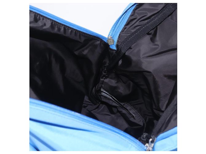 Balenciaga Backpack Canvas Blue Silver 507480 - view 24