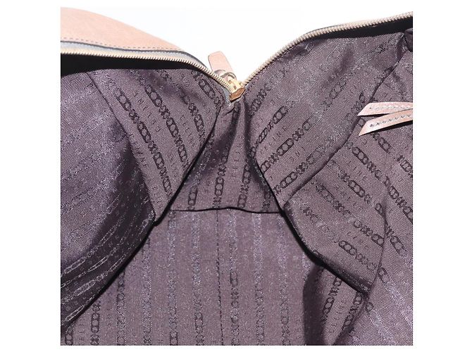 Céline CELINE Bolsa de mão em couro bege tom dourado - vista 20