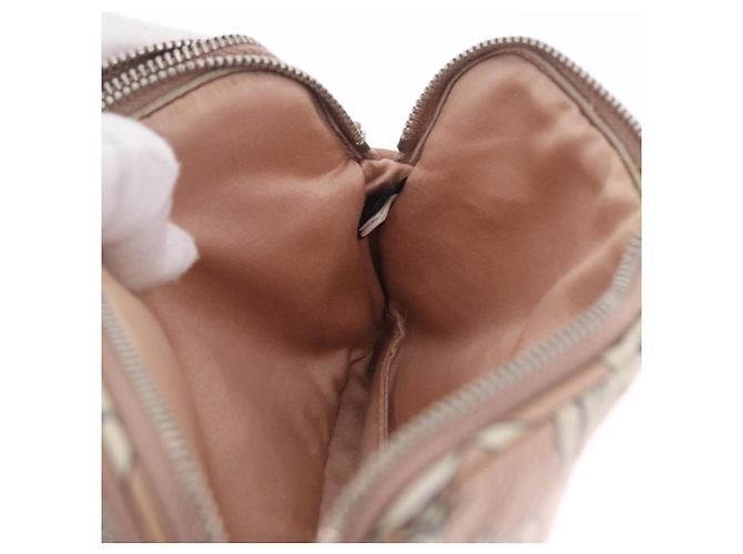Miu Miu Bolso de hombro de piel rosa plata - vista 22
