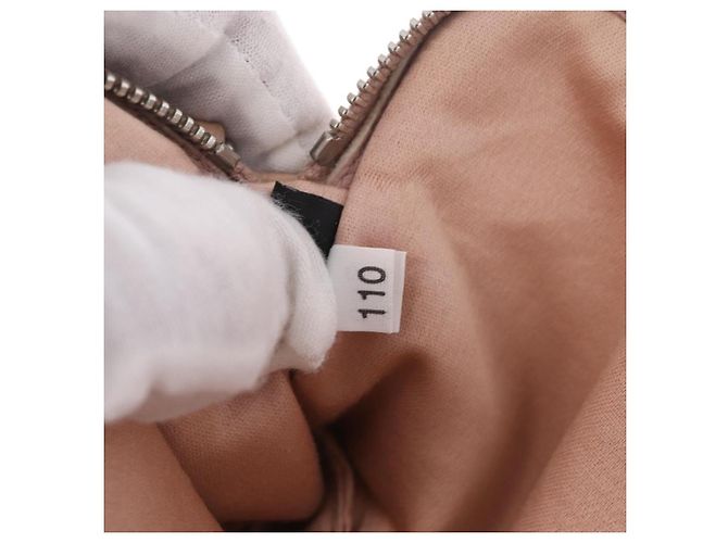Miu Miu Bolso de hombro de piel rosa plata - vista 26