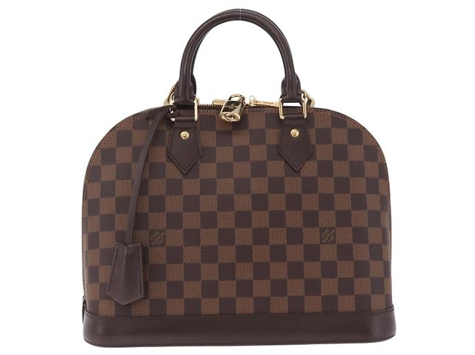 LOUIS VUITTON Damier Ebene Alma PM Hand Bag N53151 LV - vista 13