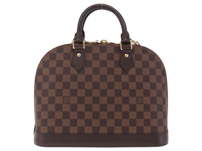 LOUIS VUITTON Damier Ebene Alma PM Hand Bag N53151 LV - vista 2