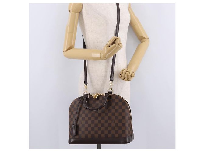 LOUIS VUITTON Damier Ebene Alma PM Hand Bag N53151 LV - vista 29