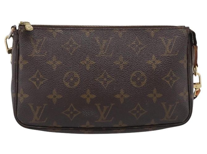 LOUIS VUITTON Monogram Pochette Accessoires Pouch M51980 LV - vista 13