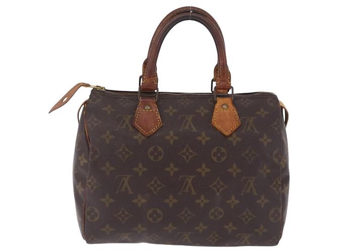 LOUIS VUITTON Monogram Speedy 25 Hand Bag M41528 LV - vista 2