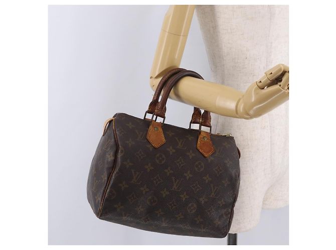 LOUIS VUITTON Monogram Speedy 25 Hand Bag M41528 LV - vista 24