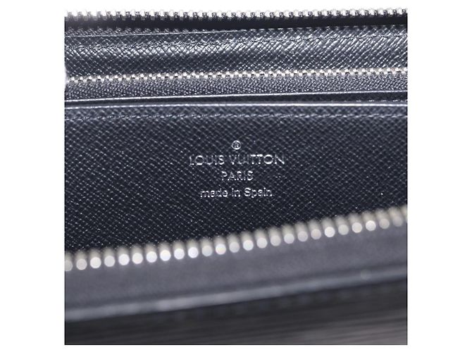 LOUIS VUITTON Epi Zippy Wallet Long Wallet Black M64838 LV - vista 17