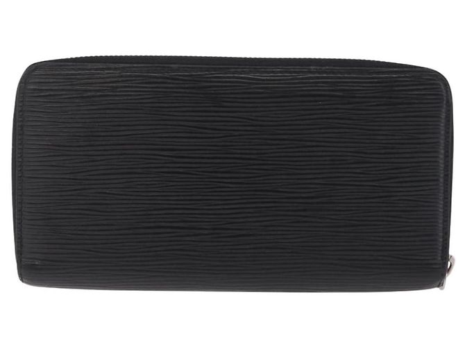 LOUIS VUITTON Epi Zippy Wallet Long Wallet Black M64838 LV - vista 2
