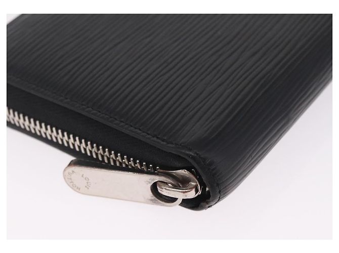 LOUIS VUITTON Epi Zippy Wallet Long Wallet Black M64838 LV - vista 7